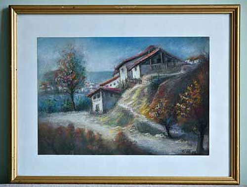 Umetnička slika - Kuće - Prodaja umetnickih slika online