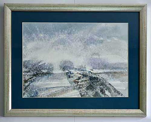 Umetnička slika - Zimski pejzaž - Prodaja umetnickih slika online